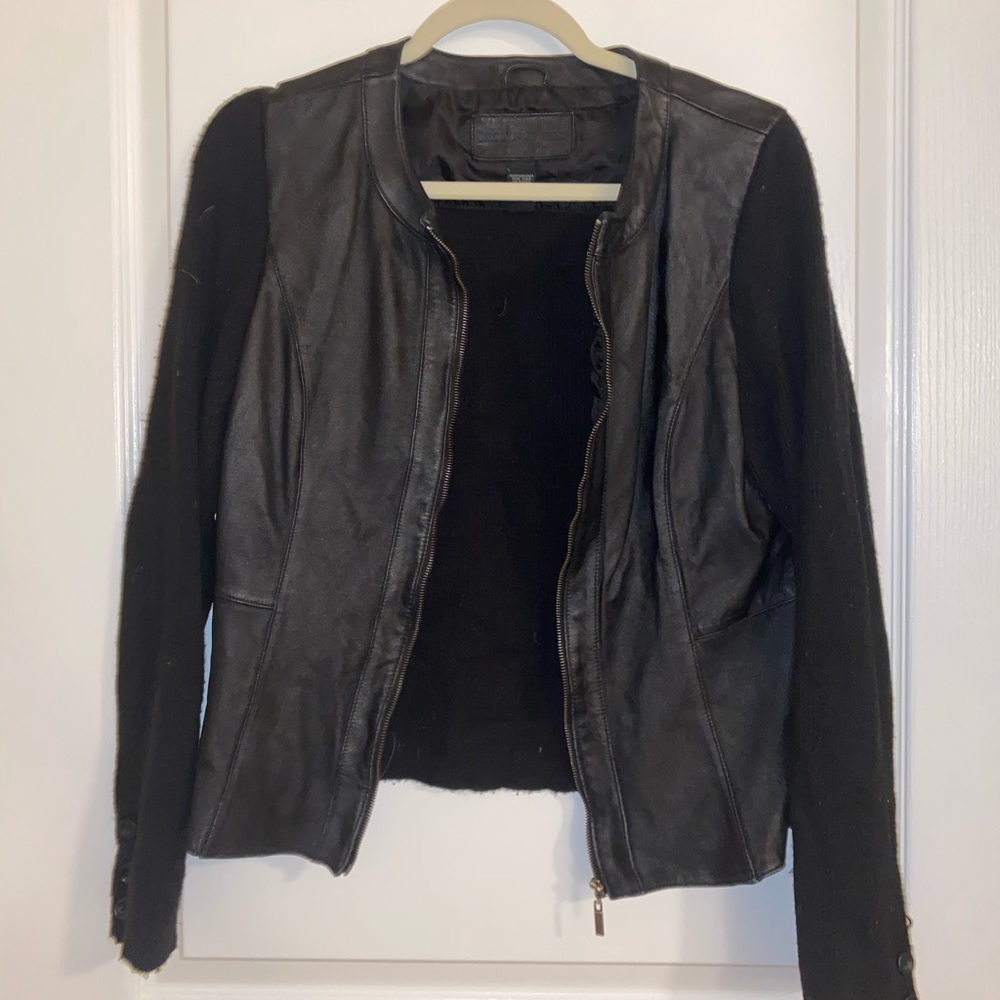 Jaclyn Smith leather jacket